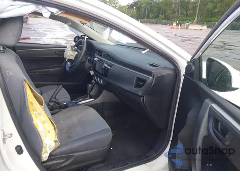 2016 Toyota Corolla L из США, поврежденный, VIN 2T1BURHE0GC641909